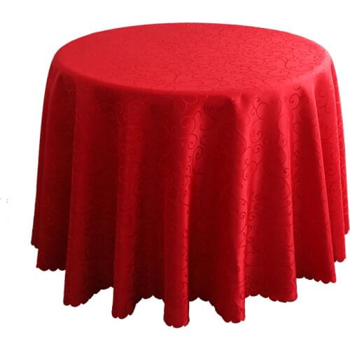 CHAISANG Jacquard Tablecloths On The Table