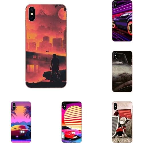 For Huawei Honor 10 10i 20 20i 8S lite Y9 Prime Y7 2019 Y5 2018 p40 lite pro Case Fashion Retro Car Artwork