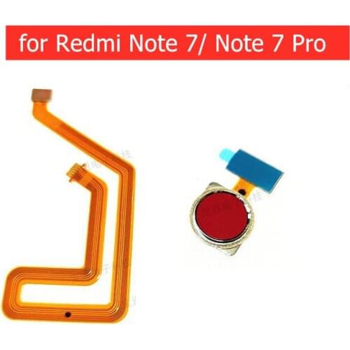 For Xiaomi Redmi Note 7/ Note 7 Pro fingerprint scanner Connector Flex Cable Touch ID Sensor Connector Cable Repair Spare Parts
