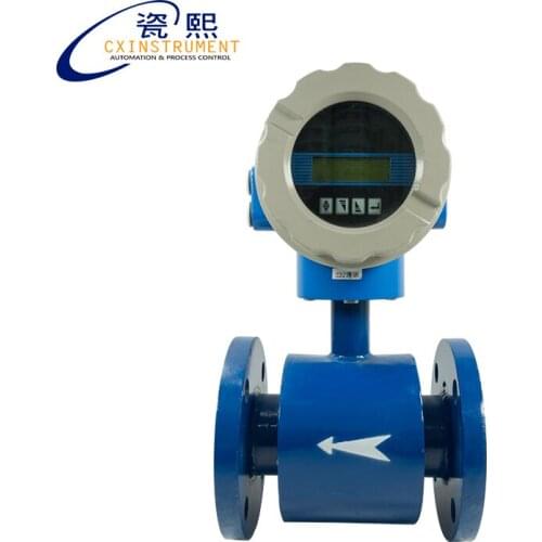 DN100 pipe size 16.0-250m3/h flow range and 0.5% high accuracy flow meter experiment