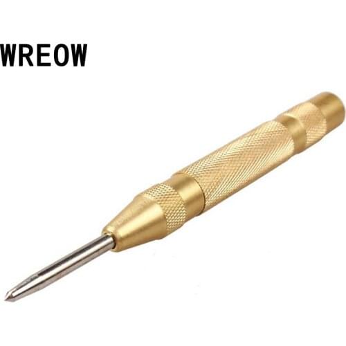 HSS Hard Spring Loaded Heavy Duty Automatic Center Pouch 127mm Sharp Blow Marking Metal Tool For Wood Marking Metal Processing