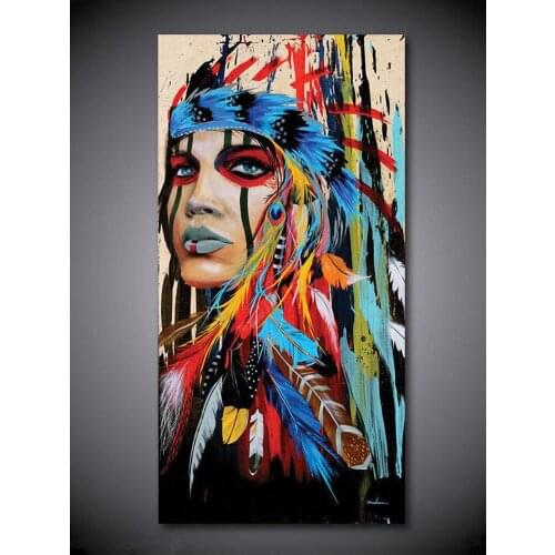 Beauty Modern Abstract Hand-Painted Oil Painting On Canvas:Forester(No Framed)