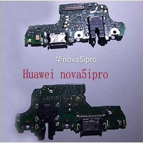 Mobile Phone Small Board For Huawei nova5ipro Charging Connector Charger Port Dock Plug Connector Spare Parts USB Charge Board