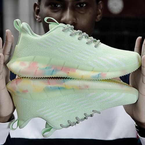 2020 Mens Sneakers ZIG Kinetica Horizon Athletics Running Shoes Knitted Professional Fly Wearable Sea Salt Green Trainers