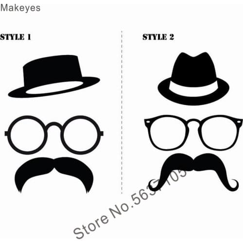 Makeyes Toilet Door Sticker Bathroom Decoration Wall Decals Hipster 2 Designs Wall Decor Toilet Window Wall Stickers Vinyl Q034