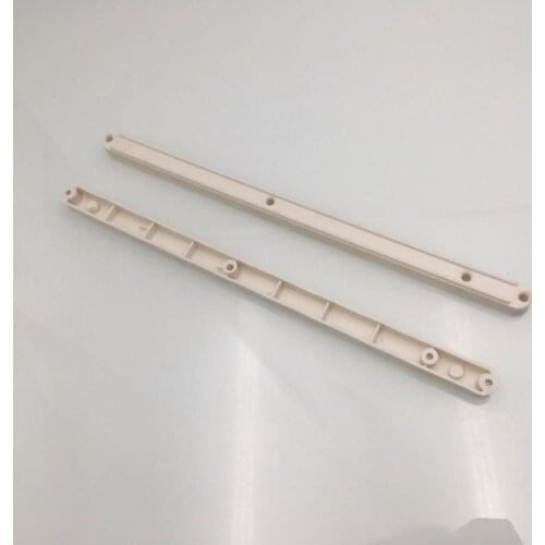 2pcs PLASTIC DRAWER RUNNERS SLIDES Track 295mm Two-section rail Guide rail slide sliding track Wardrobe Keyboard Accessories