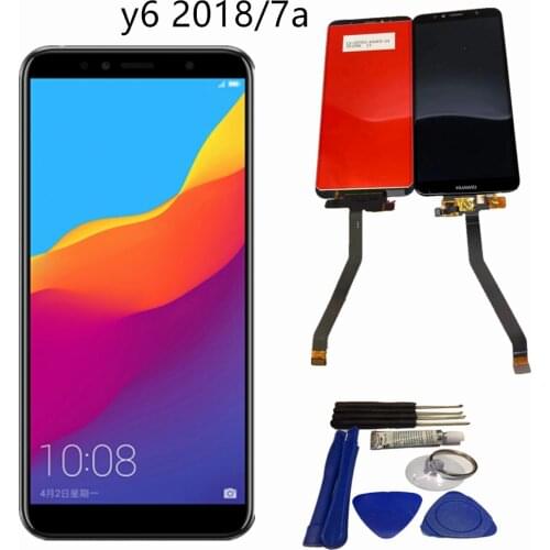 Original lcd For HUAWEI y6 2018/7a Lcd Display Touch Screen Digitizer Assembly Replacement With HUAWEI DISPLAY honor 7a/7a pro