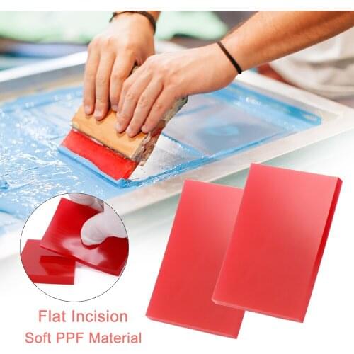 EHDIS 2pcs No Scratch Rubber Squeegee Scraper Blades House Kitchen Glass Water Wiper Cleaner Window Tint Sticker Remover Tools
