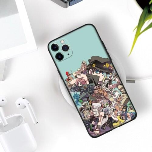 All JOJOS BIZARRE ADVENTURE silicone Phone Case FOR iPhone Se 6 6s 7 8 Plus X Xr Xs 11 12 Mini Pro Max Glass Cover Shell