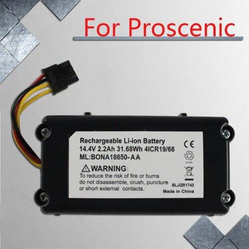 Replacement battery for Proscenic Robotic 790T Vacuum Cleaner battery Kit for 790T
