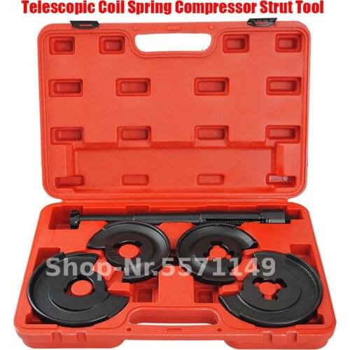Telescopic Coil Spring Compressor Strut Tool For Mercedes Benz 5 Piece W124 W126