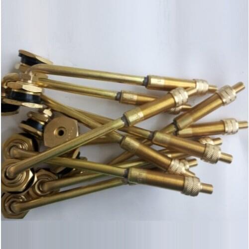 10pcs TRJ650-03 valve High Pressure Valve truck A/C Tyre Core Car Wheel Tire Valve Stem Air Cap Brass For Oversize Vehicle Van