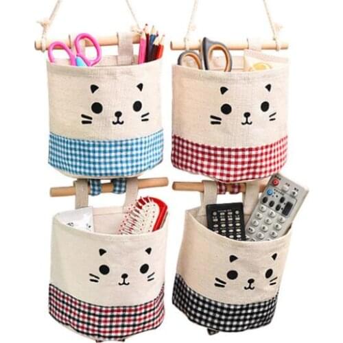 15*13.5cm Cartoon Door Hanging Storage Bag Wallhang storage bags