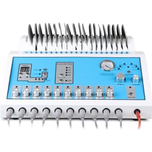 2 in1 Microcurrent BIO Slimming Breast Enhancement Vacuum Massage Lymphatic Detox Weight Loss Beauty System