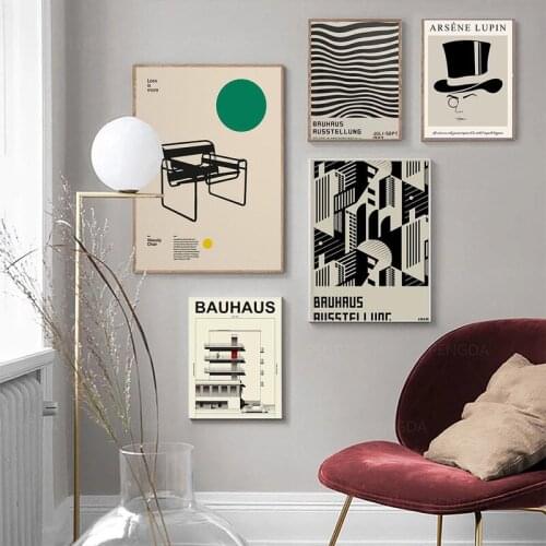 Abstract Geometric Irregular Objects Canvas Painting Wall Art Nordic Posters and Prints Wall Pictures for Living Room Decoration