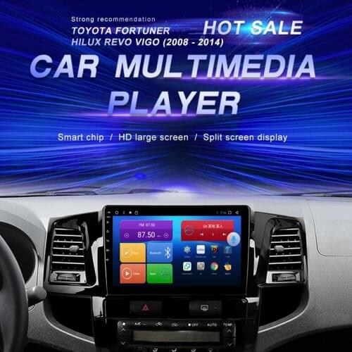 Android Car DVD For Toyota Fortuner HILUX Revo Vigo 200 Car Radio Multimedia Video Player Navigation GPS Android10.0 Double Din