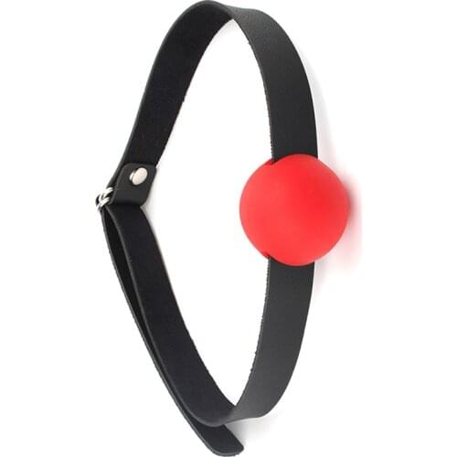 BDSM Mouth Restraints Sex toy set Silicone Ball Gag SM products for adult sex games