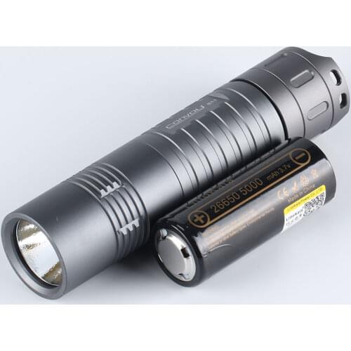 Convoy S11 GT FC40 high color rendering 26650 flashlight, floody light,with 26650 battery