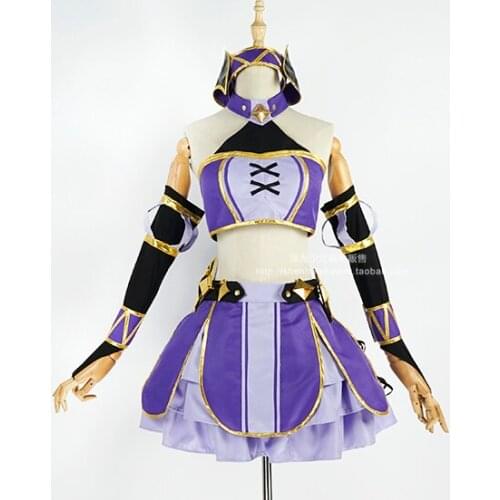 Game Princess Connect! Re:Dive Akari Cosplay Costume Battle Suit Lovely Uniform Halloween Christmas Party Outfit for Women Girls