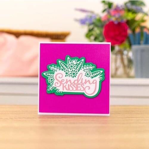 JMCRAFT 2021New Metal Cutting Dies Biessing Phrases #5Cut Die Mold Scrapbook Card Making Paper Craft Mould Dies