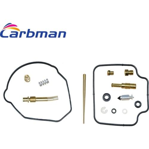 Carbman Carburetor Repair Kit For HONDA TRX 250 Fourtrax Recon 1986 1987 Motorcycle Accessories Replacement Parts