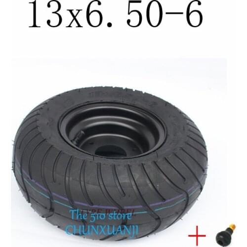 GO KART KARTING ATV UTV Buggy 13X6.50-6 Inch Wheel Tyre Tire Inner Tube With Hub