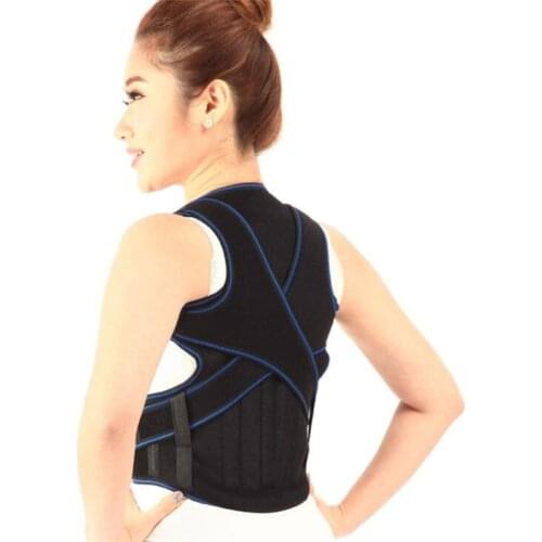 2019 Women Posture Corrector Scoliosis Back Brace Spine Corset Belt Shoulder Therapy Support Poor Posture Correction Belt Men