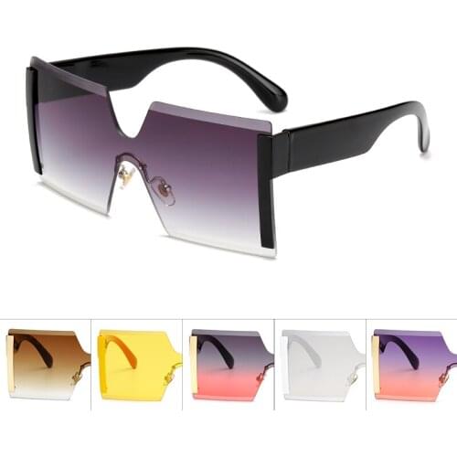 Small Square sunglasses Retro Red Sun Glasses Transparent Clear Lens Sunglasses for Women Men Metal Frame Shades Eyewear