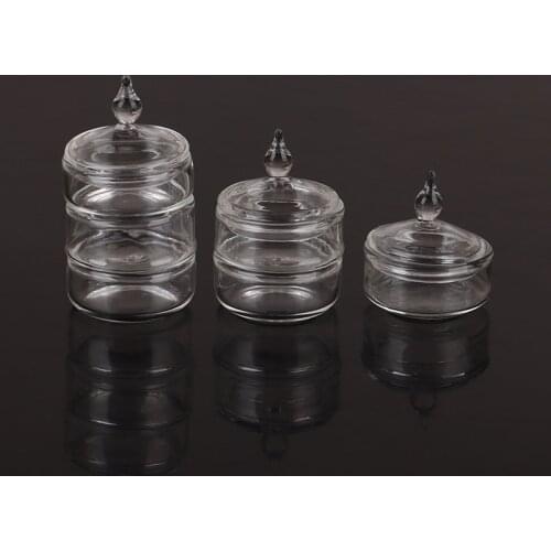 Mini Candy Jar Simulation Food Dessert Can Model Toys 1/12 Dollhouse Miniature Accessories for Doll House Decoration