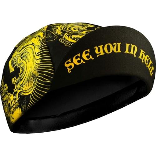 New Classic Yellow Cycling Cap Summer Breathable Caps Men And Women Bike Hats Quick Dry