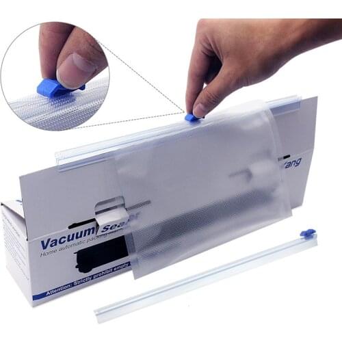 Food Bag For Vacuum Sealer Professional Cutter Knife Kitchen Plastic Bag Sealer Household Appliances Packaging Storage Sous Vide