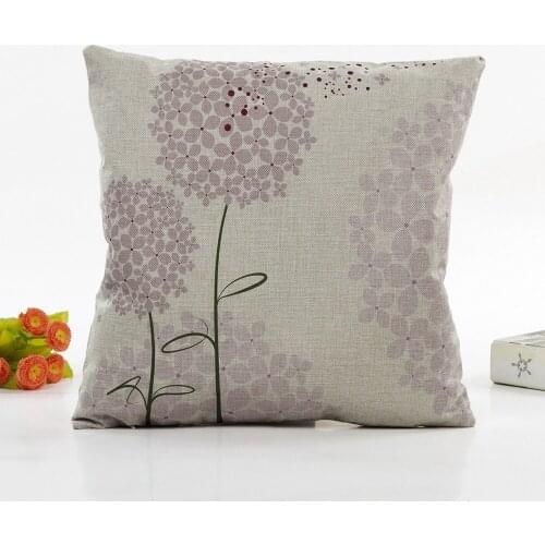 Flowers Grass Pattern Pillow Sofa Waist Throw Cushion Cover Home Decor Car Sofa Bedroom Pillow Pillowcase 2020
