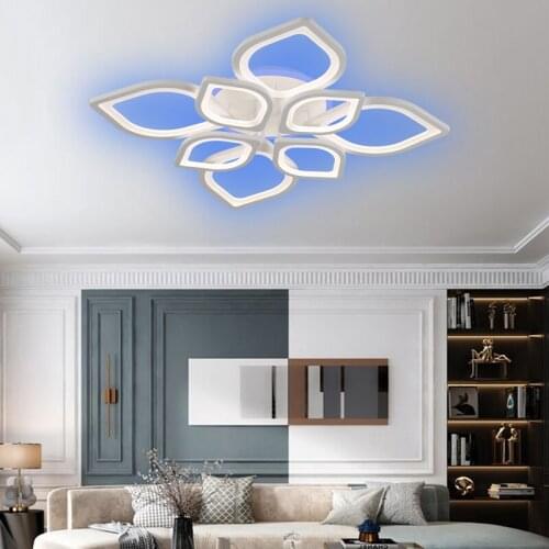Nordic modern LED chandelier ceiling lamp bedroom living room lamp villa dining room chandelier