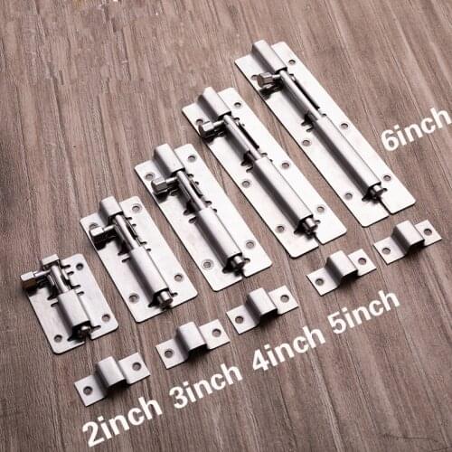 Factory Direct Selling Hardware Stainless Steel Bolt Security Door Bolt Insert Bolt