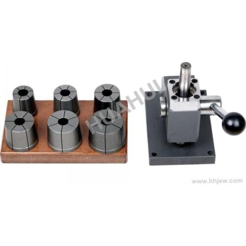 Bangle Bracelet Stretcher Enlarger With 6 Round Dies Jewelry Making Tools Equipment