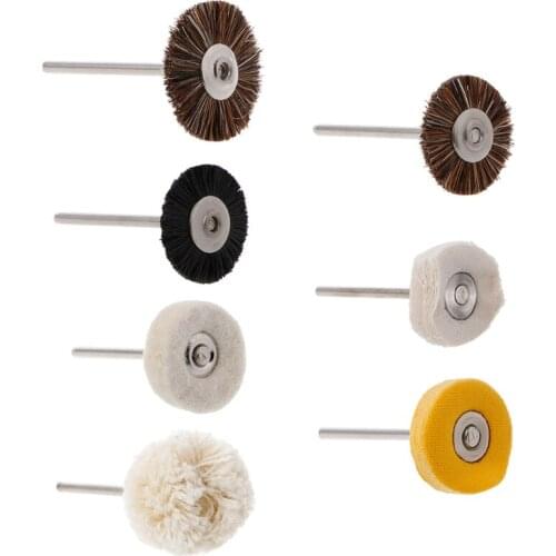 1Pc T-shaped Polishing Wheel Buffing Pad Brush Polish Brushes for Dusting Grinding