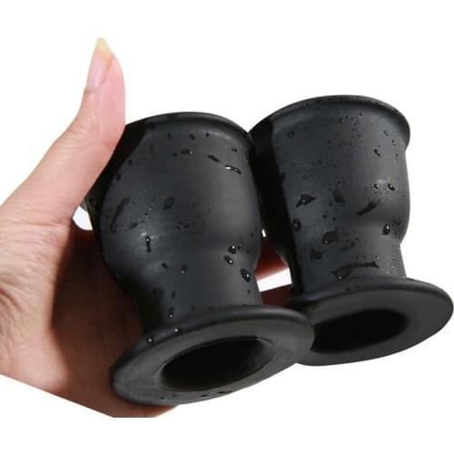 Silicone Hollow Anal Plug Dilatador Anus Expander Speculum Gay Sex Toys Ass Butt Plugs Prostate Massager Buttplug For Men