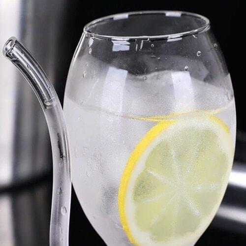 Vampire Large Borosilicate self straw Soft Drink Cup