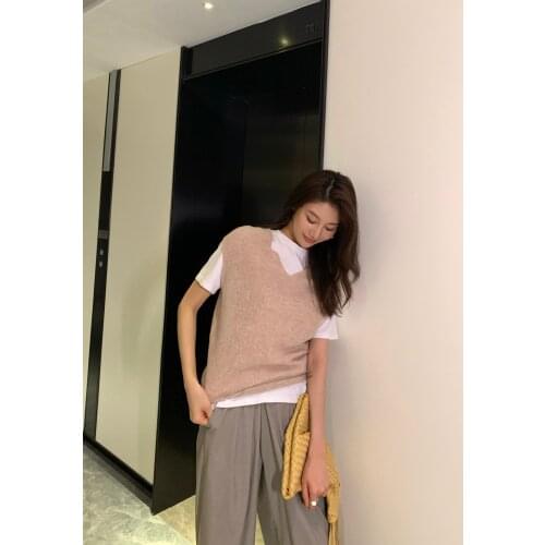 Garbociaga High Quality Soft Waxy Wool Vest