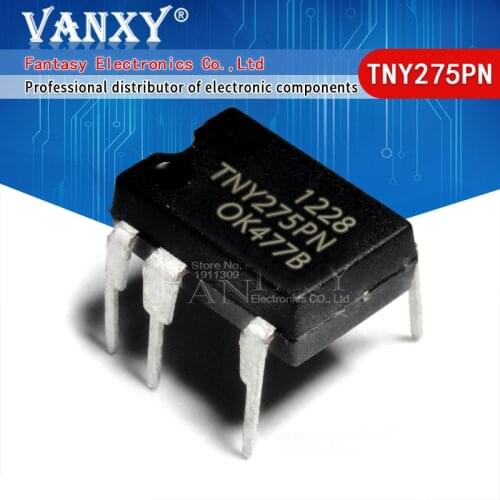 10PCS TNY275PN DIP7 TNY275P DIP TNY275 DIP-7 275PN new and original IC
