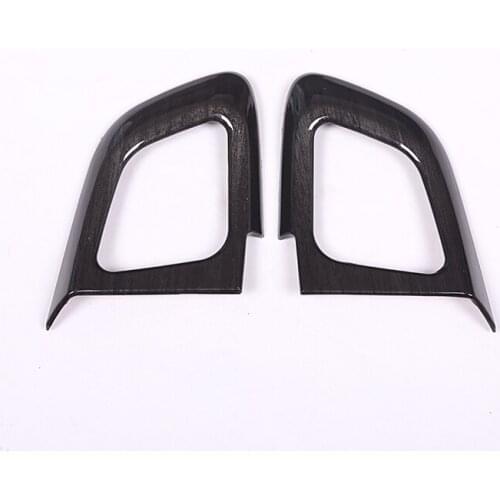 2 Pcs For Land Rover Range Rover Evoque 2012-2017 Car-Styling ABS Chrome Steering Wheel Button Cover Trim Accessories