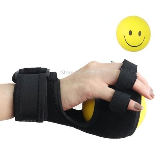 2 in1 Finger Device Training Equipment Finger Wrist Hand Orthosis With Ball Stroke Hemiplegia Rehabilitation health Assist grasp