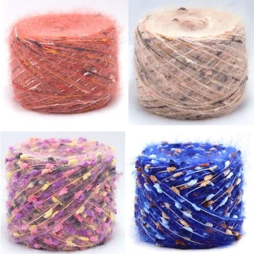 50g/Lot Knot mohair Acrylic yarn for knitting dot Wool Lcrochet yarn to hand knit crocheted Plush lana line threads to knitted