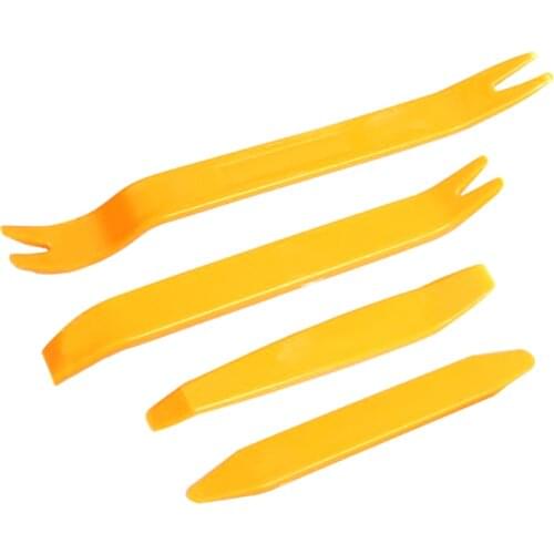 4pcs 1 color Auto Car Radio Door Clip Panel Trim Dash Audio Removal Installer Pry Tool tools styling