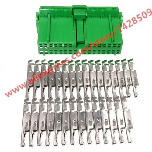 5 Sets 30 Pin Automotive Car Modified Instrument Wire Harness Connector Female Auto Plug For Honda IL-AG5-30S-D3C1