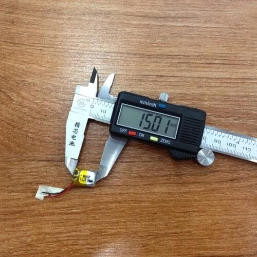 Bluetooth headset, battery mouse, 3.7V polymer lithium battery, 601015 small toys, small equipment general purpose Rechargeable