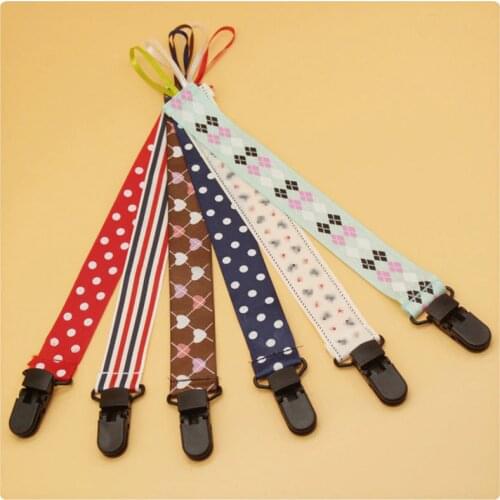 Nipple Belt Teether Pacifier Holder Baby Pacifier Clips Chain Cartoon Funny Dummy Clip For Baby Safe Soother Chain L0030