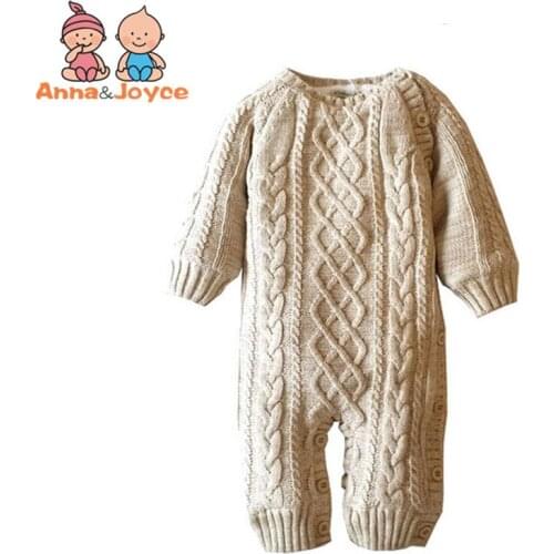 Baby Thickening Autumn And Winter Warm Soft Romper Kids Cotton Fashion Climb Clothes ATST0038