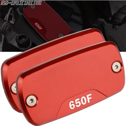 For HONDA Motorcycle CNC Aluminum Front Brake Master Cylinder Fluid Reservoir Cover Oil Cap For HONDA 650F 650 F 2016 2017 2018