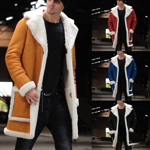 FANAN Mens Fur Coats